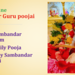 Thur 12th June – Sambandar Guru Poojai